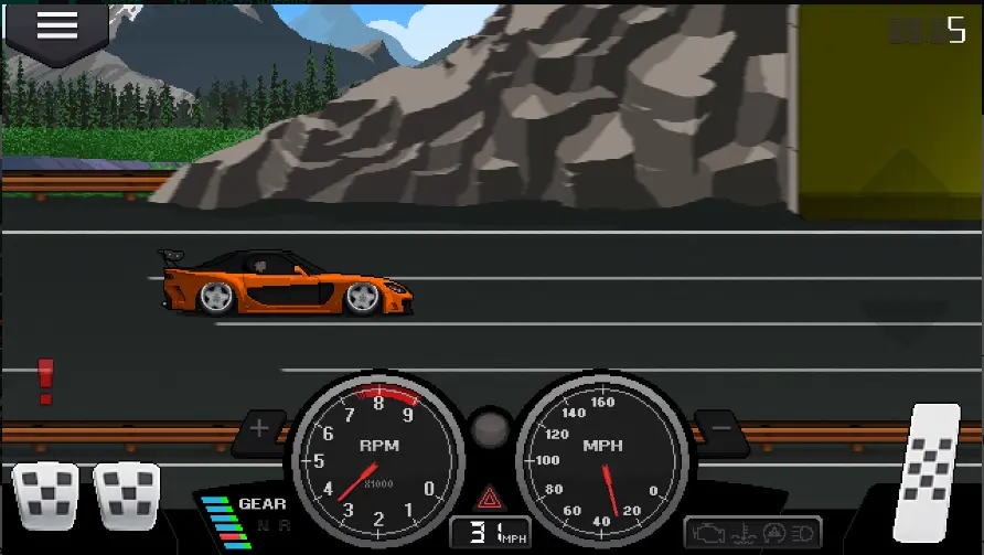 MOD Car Pixel Racer
